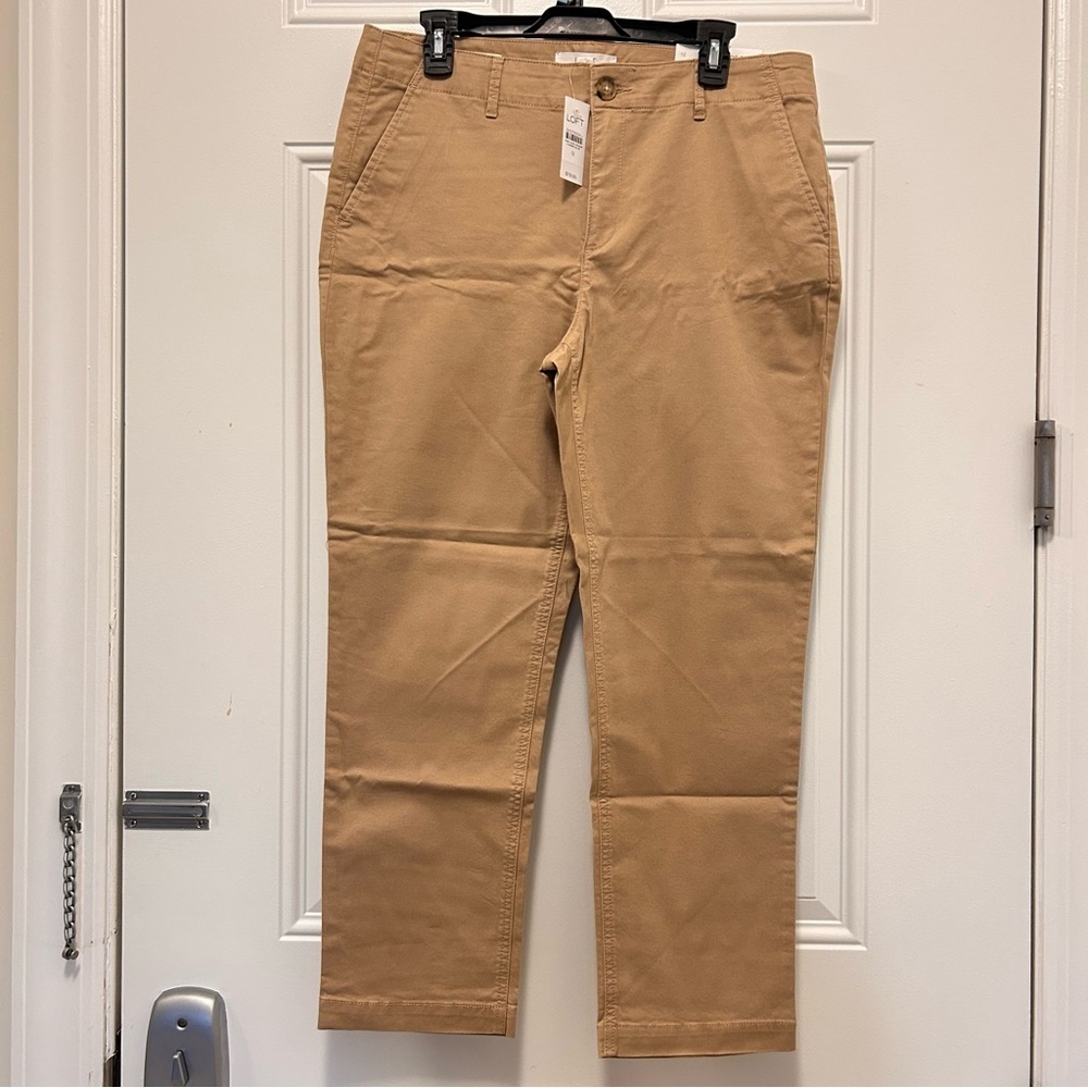 Loft Classic Tan Chinos SZ 12